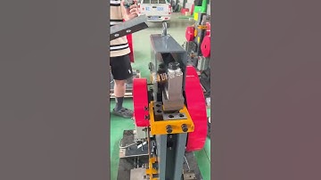 Small multifunctional combined punching and shearing machine. #ironworker #machine