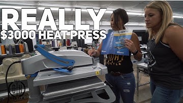 $3,000  Hotronix Fusion Heat Press machine | Embroidery shop