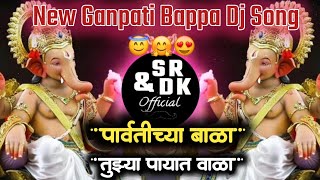 Parvatichya Bala Ganpati Song DJ | Ganpati Maza Nachat Ala DJ | Ganpati Dj Song | Sr & Dk 