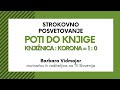 Strokovno posvetovanje poti do knjige 2021  barbara vidmajer