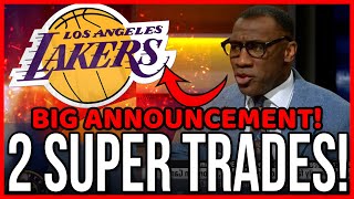 BIG SURPRISE! 2 TRADES FOR THE LAKERS! WELCOME! TODAY’S LAKERS NEWS