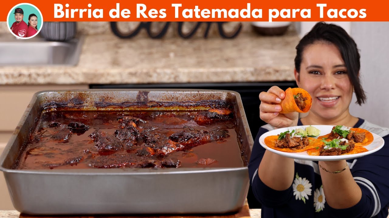 Como Hacer BIRRIA TATEMADA CASERA** para UNA TAQUIZA 😱** YouTube