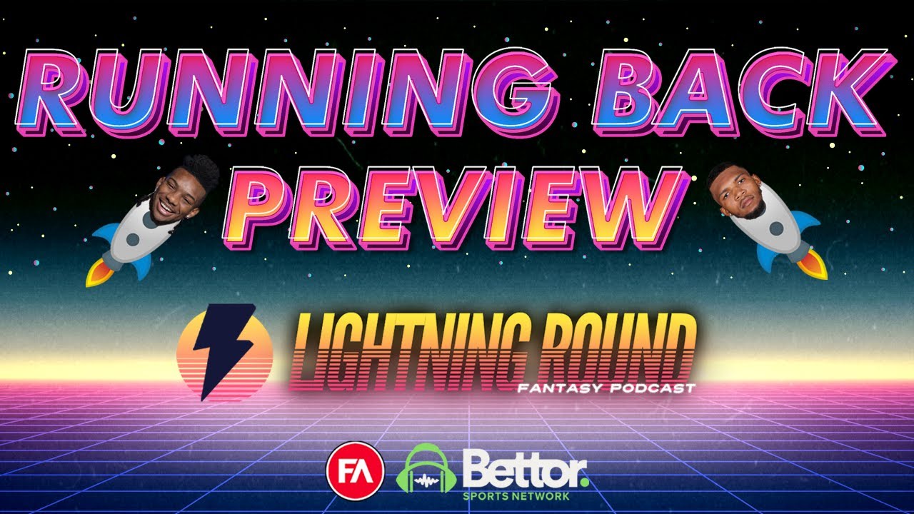 Fantasy Football Running Back Preview | ⚡ Lightning Round
