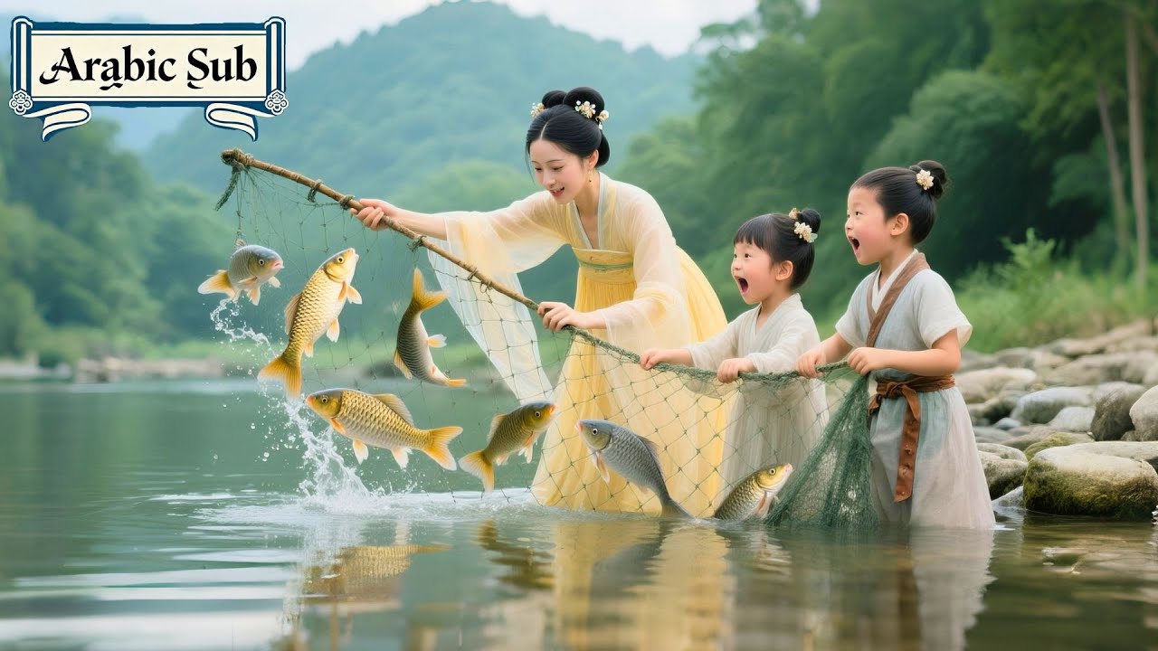 أم عزباء فقيرة كان معها شبك صيد ممزق، لكنها اصطادت الكثير من الأسماك الكبيرة&حتى الذهب! فتغير قدرها!
