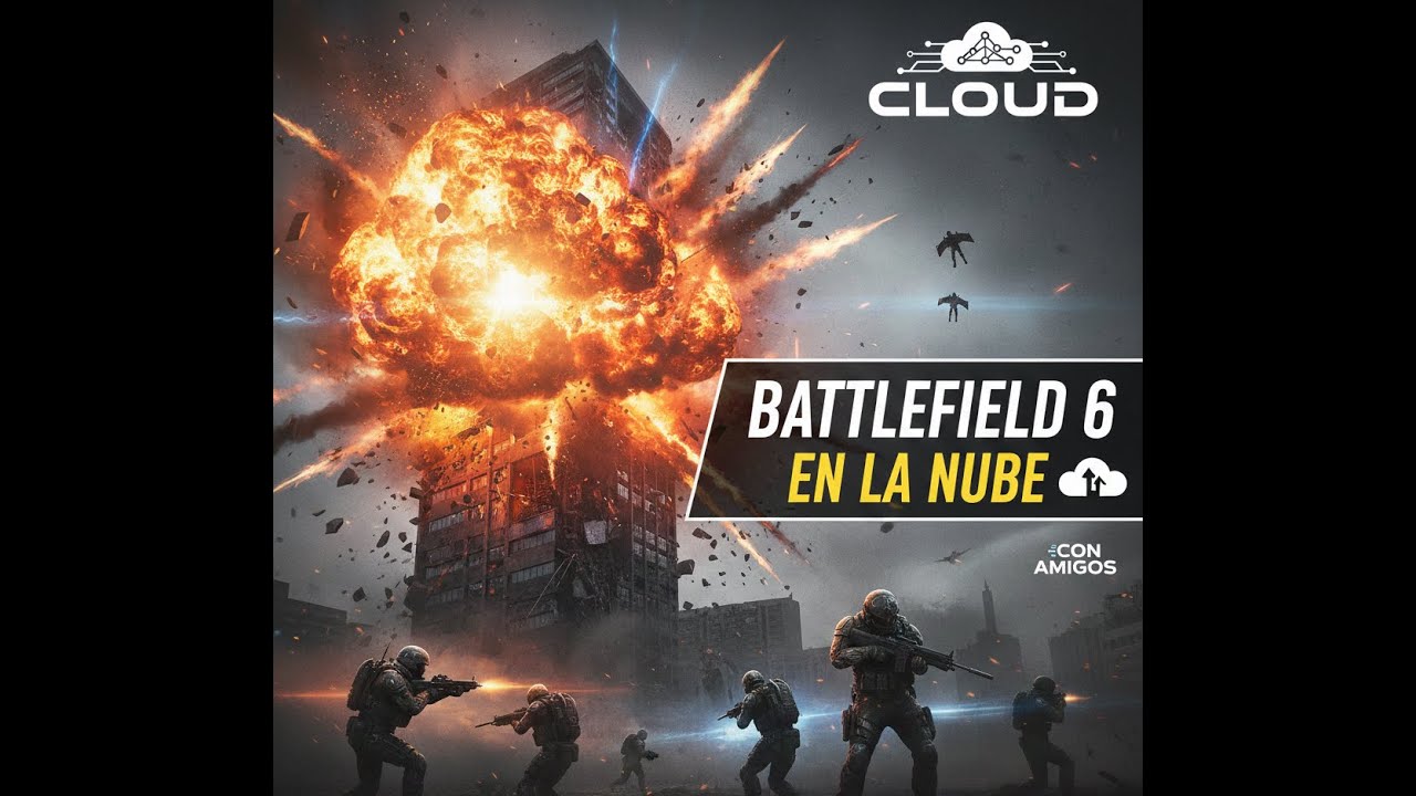 ASÍ SE VE BATTLEFIELD 6 EN LA NUBE