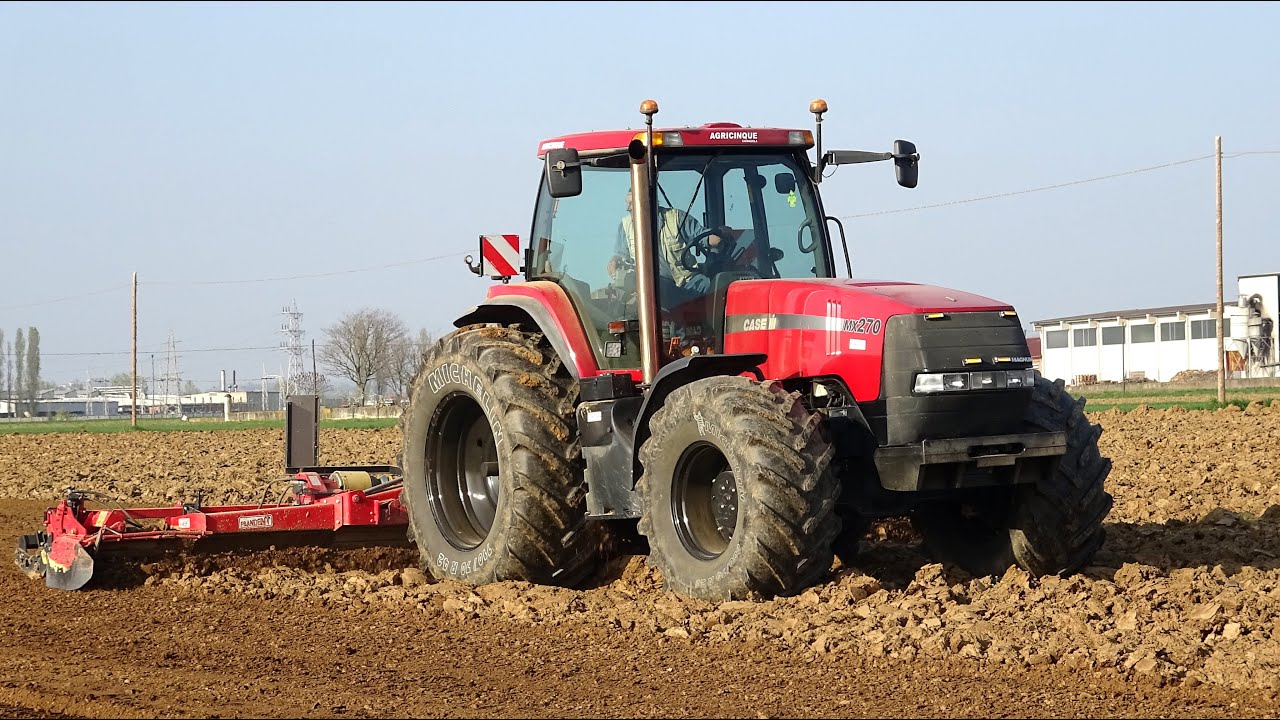 **SOUND** Case-IH Magnum MX270 | Frandent Eternum 7 m.