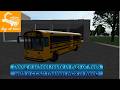 Another day another bus route Doing a school route 