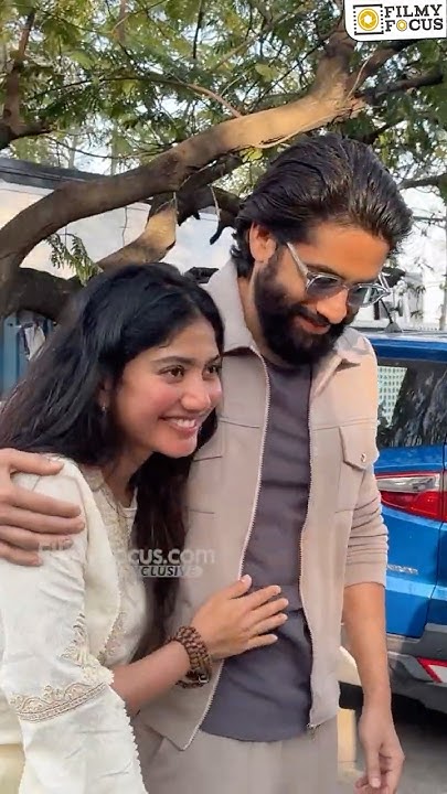 #SaiPallavi #NagaChaitanya and #AlluAravind snapped at #Thandel movie #SaiPallavi #NagaChaitanya and #AlluAravind snapped at #Thandel movie