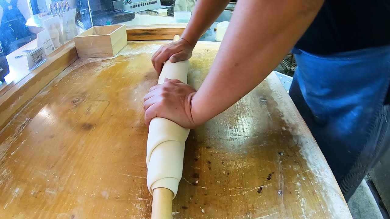 【これぞ職人技！】キュ!キュ!音がする讃岐うどん「つづみ」白井淳士さんの神業【Full】香川県丸亀市通町52-2