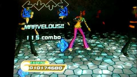 DDR Hottest Party 2 Dreamin Expert PFC AAA with hands and gimmicks on.