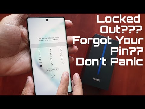 Samsung Galaxy Note10/10+ Remove Pin Code Lock /Finger Print Lock/Face Lock/Intelligent Scan