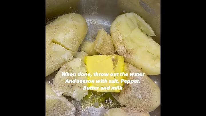 A Eurasian made Mash Potatoes