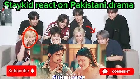 Stray kids react on Bollywood song| Saanware song| Kpop idol react on Hindi song|