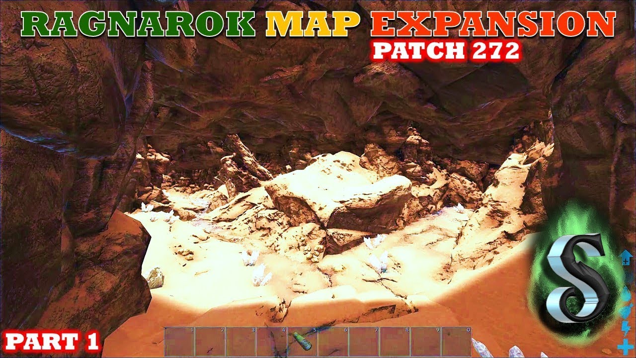 Ark Patch 272 New Secret Desert Crystal Cave Speed Exploration Part 1 Youtube