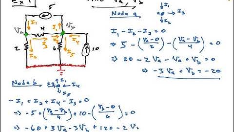 Nodal Analysis Examples 1