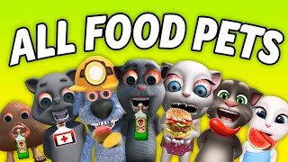 All Food Pets | Talking Juan  Pablo Maria Tom Angela Peu RTX Joe