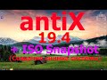 AntiX 19.4 (IceWM) и ISO Snapshot