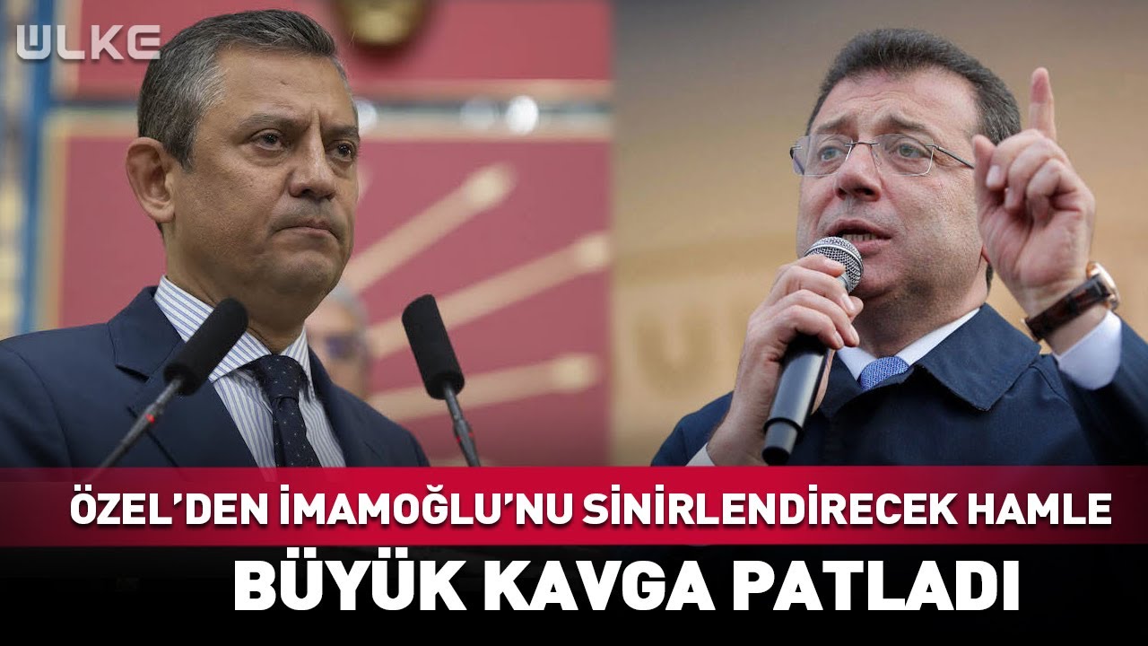Özgür Özel'den İmamoğlu'nu Sinirlendirecek Hamle! Büyük Kavga...