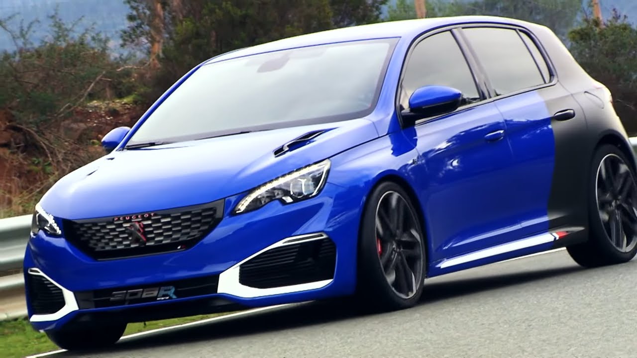 Anatomie de la Peugeot 308 R Hybrid - YouTube