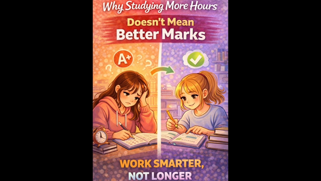 Why studying more hours doesn't mean better Marks 😔🙀 