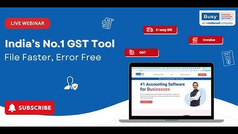 Why BUSY Leads as India’s No.1 GST Accounting Software ✅ Compliance Made Simple
