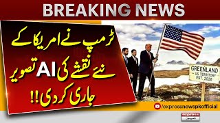 Trump Releases Ai-Generated New Map Of America Shocking Visuals Stan News