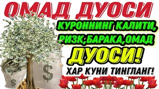 Ишингиз бароридан келиб Омад келиши учун кучли дуо/Ризқ олиб келади!#сура#омад дуоси #ояталкурси #