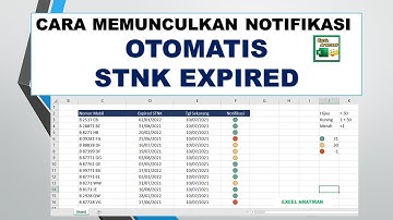 CARA MEMUNCULKAN NOTIFIKASI STNK EXPIRED