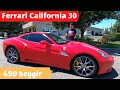 Ferrari California 30. inceleme ve test sürüşü. En düşük fiyatlı 2.el araba Ferrari. Egzoz sesi...