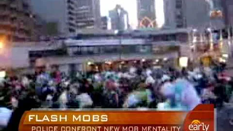 Police Confront 'Flash Mob' Mentality