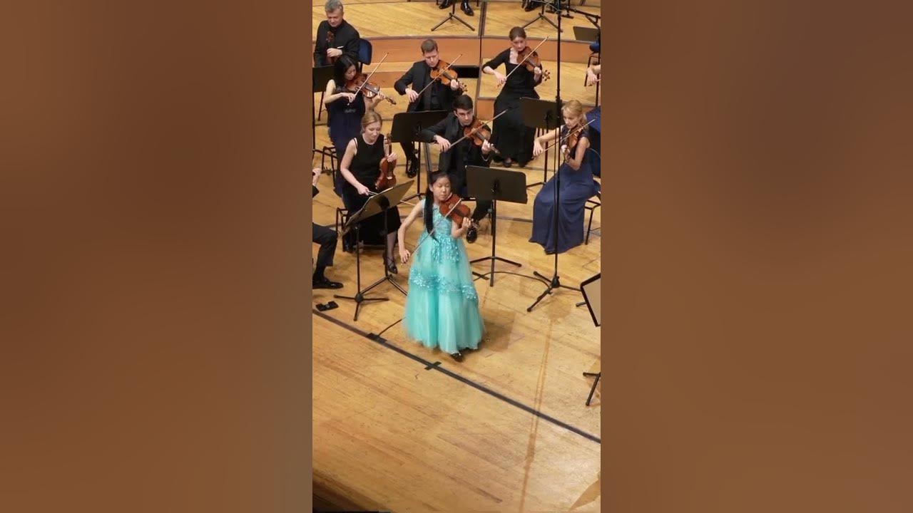 Snippet from Tchaikovsky Violin Concerto 🎻 #shorts