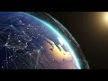 Stock footage satellite  network over planet earth stocks