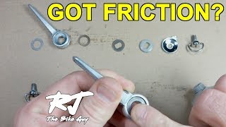 Friction Shifters Maintenance - Disassemble, Clean & Lube
