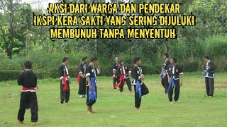Inilah aksi warga dan pendekar IKSPI kera sakti, yg sering disbut membunuh tanpa menyentuh