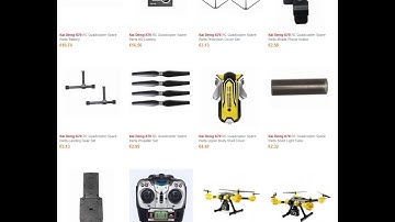 Kai Deng K70C SKY Warrior drone quadcopter spare parts available now