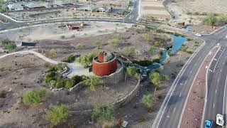 Flying Over Estrella Star Tower: A Majestic Aerial Journey in Goodyear, Arizona
