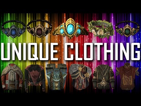 Skyrim - All Unique Clothing Pieces & Sets
