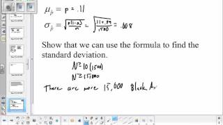 AP Stats ch 7 video 6