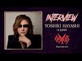 Capture de la vidéo Exclusive Interview: X Japan's Yoshiki Hayashi Talks About "We Are X" Documentary