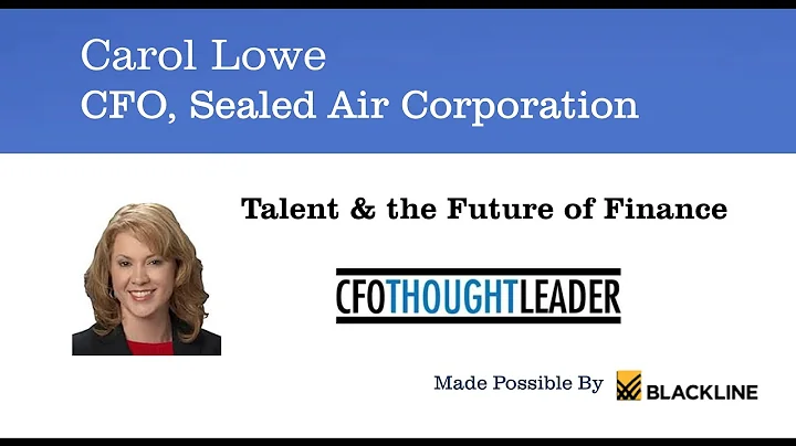 Making Talent a CFO Leadership Priority | Carol Lo...