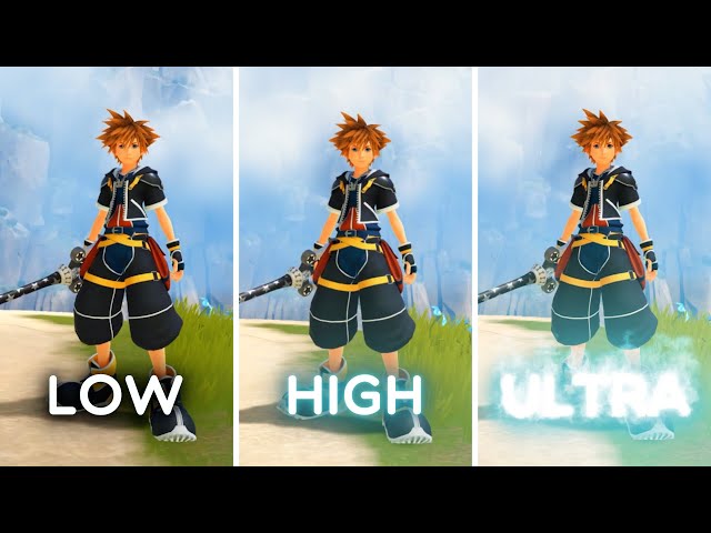 Kingdom Hearts 4 & Kingdom Hearts 3 Comparison - Visuals