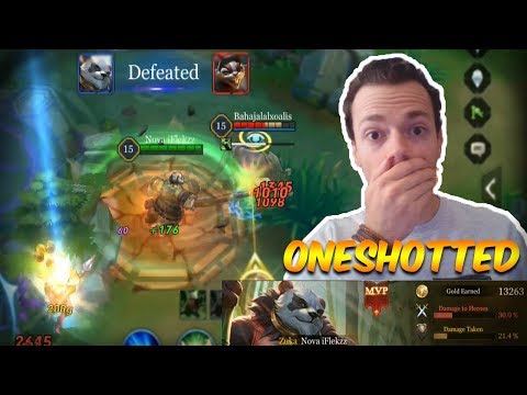 AOV: ZUKA ONESHOTS THE TEAM TO VICTORY! ARENA OF VALOR @iFlekzz