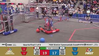 Quarterfinal 3 - 2022 PNW District Sammamish Event