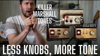 ONE KNOB TO RULE THEM ALL - These Killer Marshall Plugins Sound GREAT from Bogren Digital