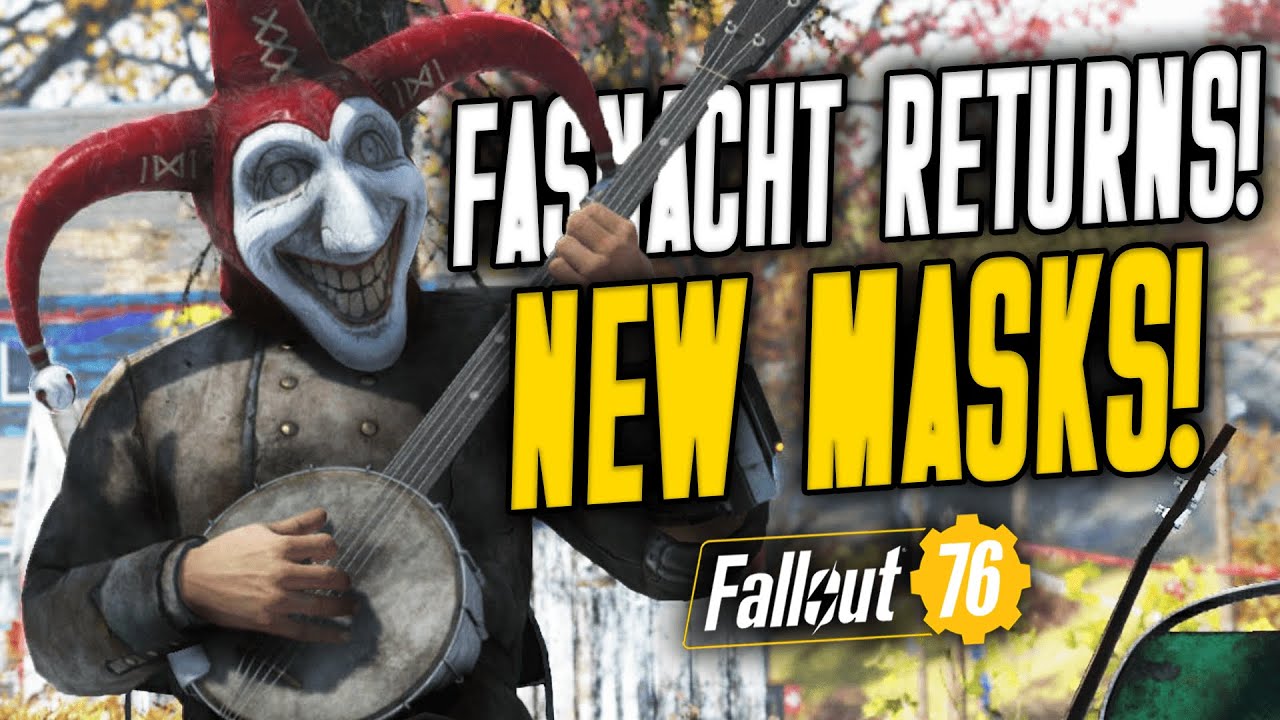 NEW FASNACHT REWARDS Coming To Fallout 76! YouTube