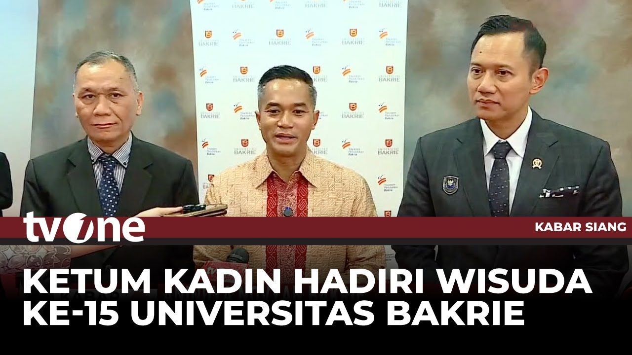 Universitas Bakrie Menggelar Wisuda Ke-15 Untuk 808 Wisudawan | Kabar Siang