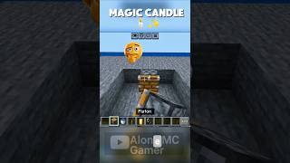 Magic Candle 🕯️ in Minecraft #minecraft #candle