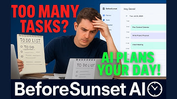 BeforeSunset AI Review Best AI Productivity Planner for Focus & Time Blocking