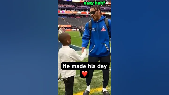 Justin Jefferson is the Most Wholesome NFL Player ❤️ #shorts