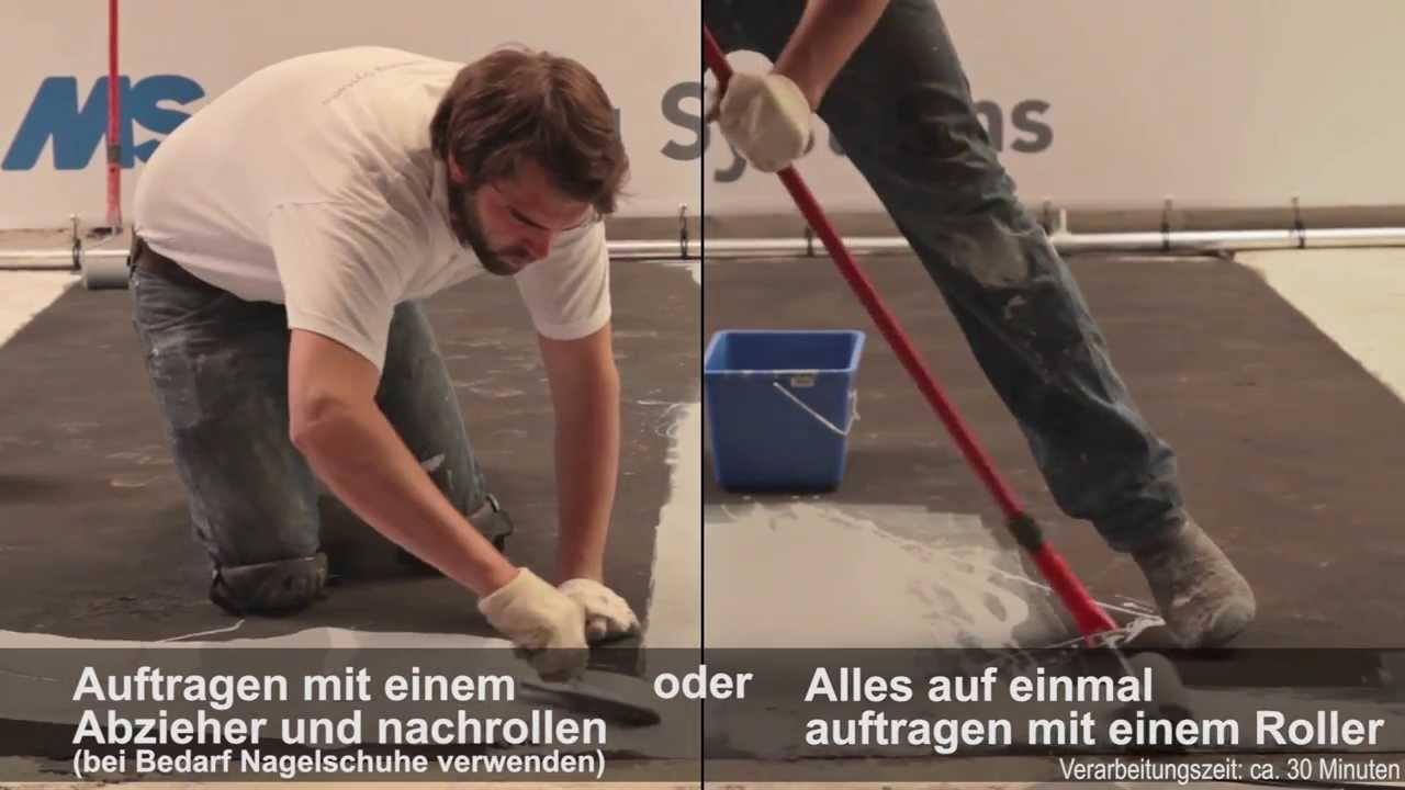 Mse Bodencoating 2 Schicht System Deutsch Youtube